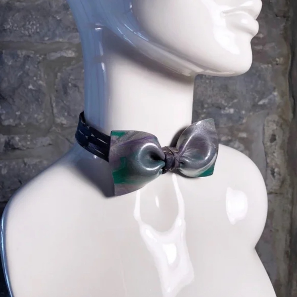 Guillotine Sculpted Bow Tie: Nolan
